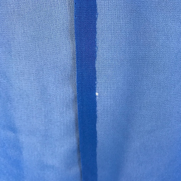 The Limited Deep Blue Sheer Button Cuffed Shirt - Picture 8 of 8